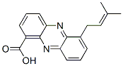 CAS 登录号：85223-60-5， 6-(3-甲基-2-丁烯基)-1-吩嗪羧酸