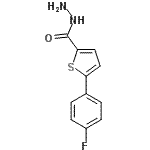 CAS#: 852296-85-6， 5-(4-Fluorophenyl)-2-thiophenecarbohydrazide
