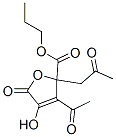 CAS#: 85237-88-3， 3-Acetyl-2,5-Dihydro-4-Hydroxy-5-Oxo-2-(2-Oxopropyl)-2-Furancarboxylic Acid Propyl Ester
