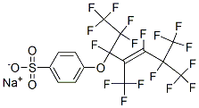 CAS#: 85284-15-7， Sodium 4-[[1,3,4,5,5,5-Hexafluoro-1-(Pentafluoroethyl)-2,4-Bis(Trifluoromethyl)-2-Pentenyl]Oxy]Benzenesulphonate