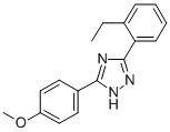 CAS#: 85303-99-7， 3-(2-Ethylphenyl)-5-(4-Methoxyphenyl)-1H-1,2,4-Triazole