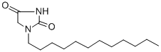 结构式 CAS# 85391-28-2, 1-正十二烷基海因
