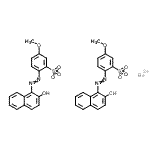 CAS 登录号：85391-55-5， 钡二{2-[(2-羟基-1-萘基)偶氮]-5-甲氧基苯磺酸酯}