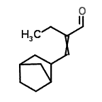 CAS 登录号：85392-36-5， 2-(双环[2.2.1]庚-2-基亚甲基)丁醛