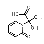 CAS#: 853992-49-1， 2-Hydroxy-2-(2-oxo-1(2H)-pyridinyl)propanoic acid