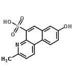 CAS#: 854048-08-1， 8-Hydroxy-3-methylbenzo[f]quinoline-5-sulfonic acid