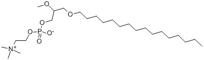 CAS#: 85405-05-6， 1-O-Hexadecyl-2-O-Methyl-Rac-Glycero-3-Phosphocholine