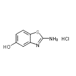 CAS#: 854091-33-1， 2-Amino-1,3-benzothiazol-5-ol hydrochloride (1:1)