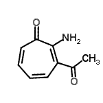 CAS#: 85470-06-0， 3-Acetyl-2-amino-2,4,6-cycloheptatrien-1-one