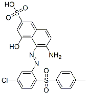 CAS#: 85480-79-1， 6-Amino-5-[[5-Chloro-2-[(P-Tolyl)Sulphonyl]Phenyl]Azo]-4-Hydroxynaphthalene-2-Sulphonic Acid