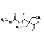 CAS#: 854851-22-2， 2-Ethyl-2-[(methylcarbamothioyl)carbamoyl]butanoic acid