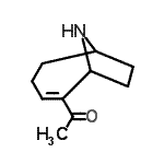 CAS 登录号：85514-42-7， 1-(9-氮杂双环[4.2.1]壬-2-烯-2-基)乙酮