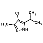 CAS#: 855344-11-5， 4-Chloro-5-isopropyl-3-methyl-1H-pyrazole