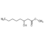 CAS 登录号：85549-54-8， 甲基3-羟基辛酸酯