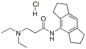 CAS 登录号：85564-94-9， 3-二乙基氨基-N-(1,2,3,5,6,7-六氢-S-引达省-4-基)丙酰胺盐酸盐