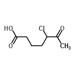 CAS 登录号：855953-89-8， 5-氯-6-氧代庚酸