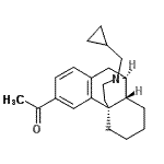 CAS 登录号：85619-68-7， 1-[17-(环丙基甲基)吗喃-3-基]乙酮