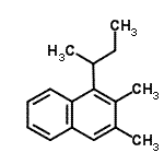 CAS 登录号：85650-85-7， 1-仲-丁基-2,3-二甲基萘