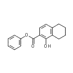 CAS#: 85720-85-0， Phenyl 1-hydroxy-5,6,7,8-tetrahydro-2-naphthalenecarboxylate