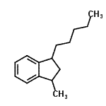 CAS#: 85721-18-2， 1-Methyl-3-pentylindane