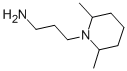 结构式 CAS# 85723-72-4, 3-(2,6-二甲基-哌啶-1-基)-丙胺
