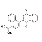 CAS#: 85808-66-8， 4-(Dimethylamino)-1,2'-binaphthalene-1',4'-dione