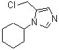 CAS#: 858416-08-7， 5-(Chloromethyl)-1-cyclohexyl-1H-imidazole