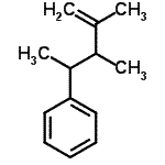 CAS#: 85895-82-5， (3,4-Dimethyl-4-penten-2-yl)benzene