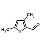 CAS#: 85895-83-6， 3,5-Dimethyl-2-thiophenecarbaldehyde