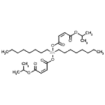 CAS#: 85938-40-5， Isopropyl (5Z,12Z)-2-methyl-9,9-dioctyl-4,7,11-trioxo-3,8,10-trioxa-9-stannatetradeca-5,12-dien-14-oate