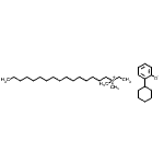 CAS#: 85940-52-9， N-Ethyl-N,N-dimethyl-1-hexadecanaminium 2-cyclohexylphenolate