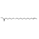 CAS#: 85976-90-5， 6-{[(10E)-11-Iodo-10-undecen-1-yl]tellanyl}hexanoic acid