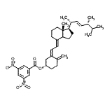 CAS#: 859928-95-3， (3S,5Z,7E,14xi,22E)-9,10-Secoergosta-5,7,10,22-tetraen-3-yl 3,5-dinitrobenzoate