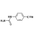 CAS 登录号：86065-51-2， 1-(4-氰基苯基)脲