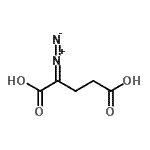 CAS 登录号：861372-44-3， 2-重氮基戊烷二酸