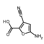 CAS#: 861571-05-3， 5-Amino-3-cyano-2-furoic acid