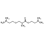 CAS#: 86218-70-4， 2-(Dimethylamino)ethyl 3-[2-(dimethylamino)ethoxy]-2-methylpropanoate