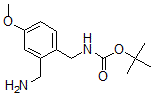 CAS#: 862205-34-3， [[2-(Aminomethyl)-4-Methoxyphenyl]Methyl]-Carbamic Acid 1,1-Dimethylethyl Ester
