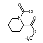 CAS#: 86264-78-0， Methyl 1-(chlorocarbonyl)-2-piperidinecarboxylate