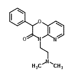 CAS#: 86267-50-7， 4-[2-(Dimethylamino)ethyl]-2-phenyl-2H-pyrido[3,2-b][1,4]oxazin-3(4H)-one