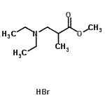 CAS#: 86343-60-4， Methyl 3-(diethylamino)-2-methylpropanoate hydrobromide (1:1)