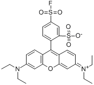 CAS#: 86368-10-7， Sulforhodamine B 5-Acid Fluoride