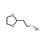 CAS#: 864501-59-7， Bromo[2-(1,3-dioxolan-2-yl)ethyl]zinc