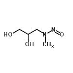 CAS#: 86451-37-8， 3-[Methyl(nitroso)amino]-1,2-propanediol