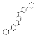 CAS 登录号：86579-41-1， N,N'-二(4-环己基苯基)-1,4-苯二胺