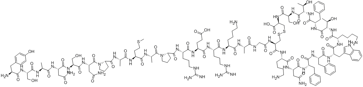 CAS 登录号：86649-84-5， 酪氨酰-生长抑素-28