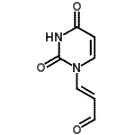 CAS#: 86798-57-4， (2E)-3-(2,4-Dioxo-3,4-dihydro-1(2H)-pyrimidinyl)acrylaldehyde