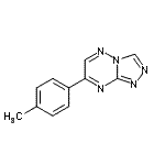 CAS 登录号：86870-01-1， 7-(4-甲基苯基)[1,2,4]三唑并[4,3-b][1,2,4]三嗪