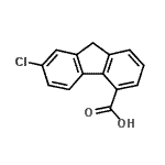 CAS 登录号：86880-40-2， 7-氯-9H-芴-4-羧酸