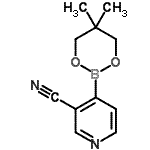 CAS#: 868944-73-4， 4-(5,5-Dimethyl-1,3,2-dioxaborinan-2-yl)nicotinonitrile